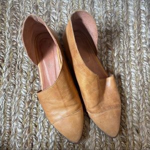 Free people leather flats